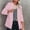 Pink#3, variant on LEBONYARD Women Blazers under $10,Womens Casual Blazer Jackets Long Sleeve Deals,Fashion Women Turn Down Collar 3/4 Sleeve Casual Coat Cardigan Blouse Pink S