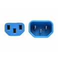 thumbnail image 2 of Tripp Lite 2ft Heavy-Duty Power Extension Cord (IEC-320-C14 to 320-C13), Blue, 2 of 4