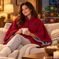 thumbnail image 3 of Portable USB Heated Shawl Wraps for Women 3 Heat Levels Electric Heating Blanket for Office, Car & Camping (Gift box set), 3 of 3