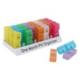 thumbnail image 3 of MasteelfCA 1Pc Monthly Pill Organizer Quick-Refill Daily Pill Case Removable Medicine Box, 3 of 7