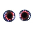 thumbnail image 5 of Blue and Red Fantasy Glass Eyes, 5 of 7
