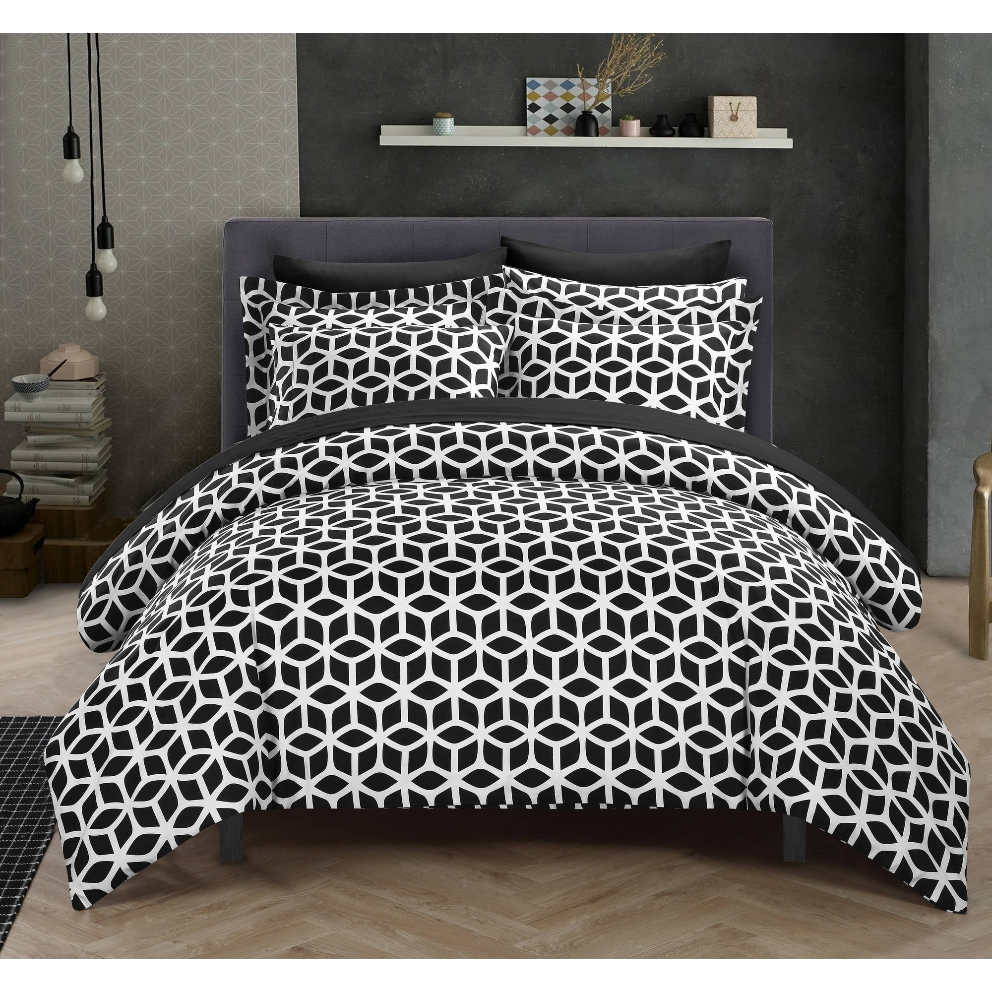 Chic Home Lovey 9Piece Bed in a Bag Duvet Cover Set