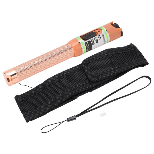 Pluma de prueba de luz roja de fibra óptica, herramienta de prueba de fibra óptica de salida de potencia estable de tamaño pequeño, ahorro de energía, 20MW