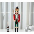 thumbnail image 1 of Suministros de decoración navideña, artesanías de madera, adornos de Cascanueces de madera, regalos, juguete, soldado Cascanueces de Navidad, 1 of 4