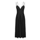 thumbnail image 4 of Puntoco Vestidos Mujer Verano Vestido con Tirantes para Mujer con Espalda Abierta Vestido Largo De Color Sólido Vestido con Cuello En V con Tirantes, 4 of 6