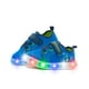 thumbnail image 1 of Tenis Bubble Gummers Tren I para Niño Luces Ajuste Velcro azul marino 15, 1 of 7
