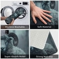 thumbnail image 4 of Balery Moody Ram Portrait Doormat, Durable Flannel Fabric, Waterproof Stain and Fade Resistant, Low Profile,Indoor Outdoor Door Mats, Easy Clean Patio Entrance Mat, 16x24in, 4 of 9