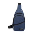 thumbnail image 2 of STARTIST Men's Bag Fanny Pack Small Fashionable Portable Lightweight Chest Pack Blue, 2 of 9