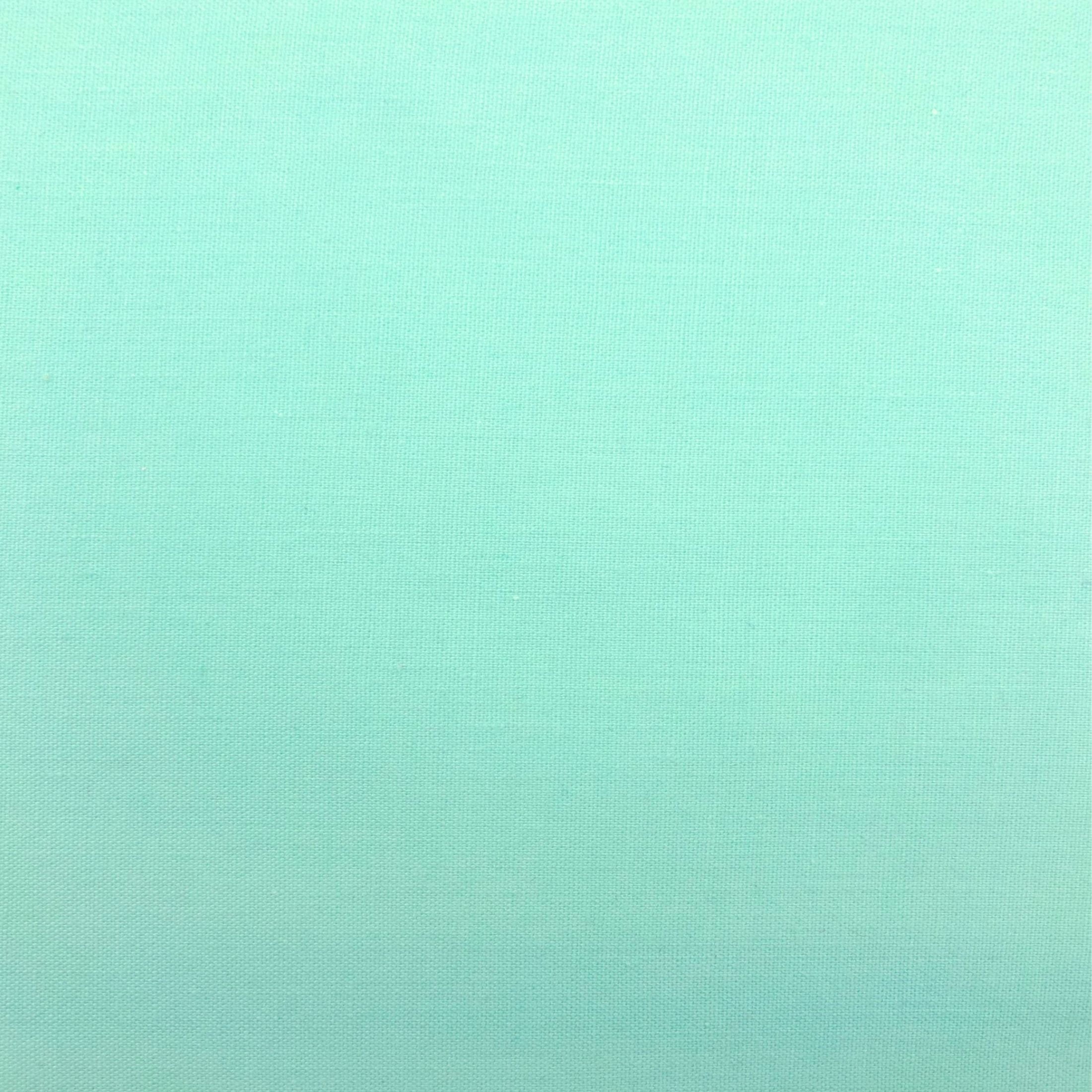(2 pack) Shason Textile 2 Yard Cut Poly Cotton Fabric, Aqua, 44" Wide for Craft & Quilting Projects