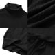 thumbnail image 3 of Vestido suéter para mujer de punto acanalado ajustado midi sexy otoño invierno bodycon cuello capucha vestidos, 3 of 7