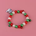thumbnail image 5 of Gymnture christmas Christmas Charm Bracelet Kids Christmas Gift Holiday Festive Jewelry for Baby Girls Children Holiday Fun Christmas Snowman Pendant Stretch Bracelets, 5 of 8