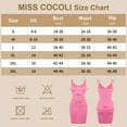 thumbnail image 5 of MISS COCOLI Women's Shapewear Slips for Under Dresses Tummy Control Dress Slips Smoothing Body Shaper, 5 of 6