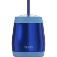 thumbnail image 1 of Vaso térmico frío de 470 ml con aislamiento al vacío azul real, 1 of 2