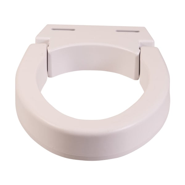 Tallette Hinged Elevated Toilet Seat Elongated, 350lb Capacity