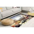 thumbnail image 4 of Eiffel Rugs, Spring Landscape Rug, Paris Street Landscape Rug, Living Room Rug, Hallway Rug, Girl Room Rug, Area Rugs, View Rug, Office Rug, 2.6'x9.2' - 80x280 cm, 4 of 8