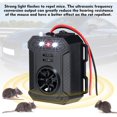 thumbnail image 3 of 2 Pack Under Hood Rodent Repeller, Ultrasonic Mouse Repellent with Strobe Light, 3 Power Supply Methods Car Rat Deterrent for 12V Car Truck RV Engine Bay Warehouse Attic, 3 of 7
