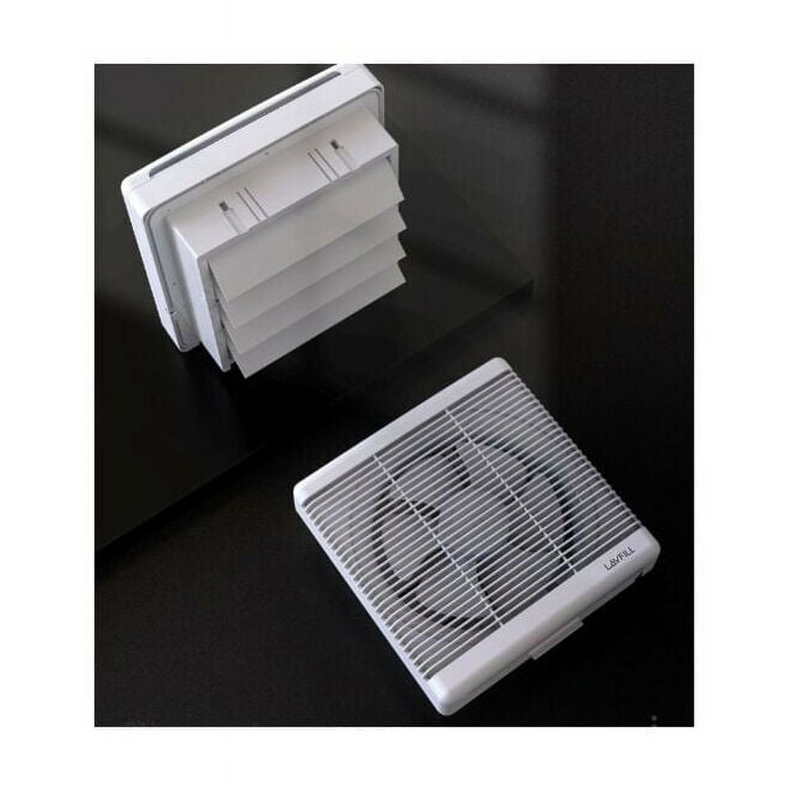 Extractor Fan, One-way Air Pressure Extractor Fan, Quiet Extractor Fan for Bathroom, Kitchen, Attic, Window, Garage, 8in,30W