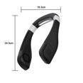 thumbnail image 4 of Rechargeable Battery with 360 of Cooling Coverage & 3 Speeds Control Button, Long Use Time Bladeless Hand-free Personal Fan for Travel, Sports Carry, Outdoor Activities, 4 of 8