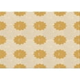 thumbnail image 1 of Ahgly Company Indoor Rectangle Patterned Golden Blonde Gold Area Rugs, 5' x 7', 1 of 1