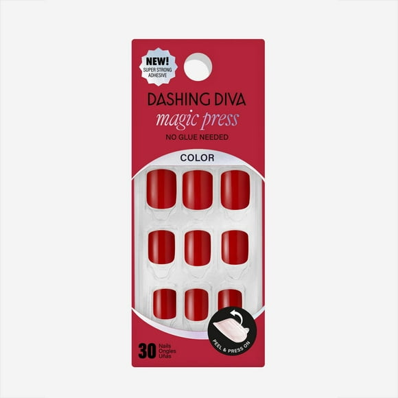 DD - MAGIC PRESS - CHERRY POPSICLE Ongles press-on Couleur Unie