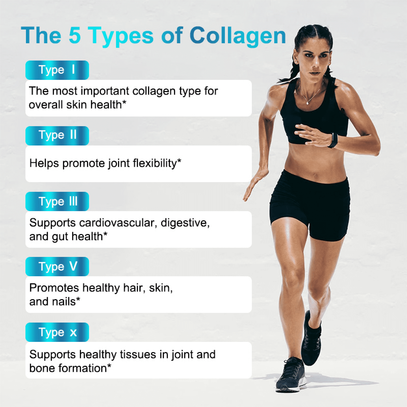 (2 Pack)Collagen Capsules, for Nails,Hair & Skin Health Support,120 Capsules