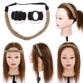 thumbnail image 4 of CNKOO Elastic Synthetic Chunky Hair Braid Headbands Classic Plaited Braided Hairpiece, 4 of 6