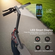 OBX OBX 350W Electric Scooter for Adults: 18 MPH, 16 Mile Range, 8.5 Solid Tires, Foldable Portable E-Scooter for Commute,UL Certified