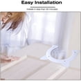 thumbnail image 4 of Porte pour Chat d'Intérieur, Porte Intérieure pour Chat Porte pour Animaux pour Chats d'Intérieur Convient aux Chats jusqu'à 30 Lb, avec Vis d'Intérieur, s'Installe Facilement Porte d'Intérieur pour Chat Sans Rabat, 4 of 7