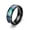 Black, variant on Mens Stainless Steel Diamond Cut Ring Fashion Jewelry For Men Elegant Ring Durable Everyday Wear Accessory Now