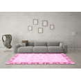 thumbnail image 3 of Ahgly Company Indoor Rectangle Abstract Pink Modern Area Rugs, 7' x 10', 3 of 4