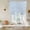 Blue, variant on Blue Branches Balloon Curtains 63 Inch Length for Living Room/Bedroom, Vintage Art Farmhouse Rod Pocket Privacy Door Curtains Decorative Tie Up Shade for Window 52"x63"