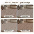 thumbnail image 7 of ODIKA 4'x6' Brown Taupe Southwestern Arrow Washable Area Rug Inspired Dotted Motif Repeating for Bedroom, Reading Nook, Pet Friendly & Non-Shedding, 7 of 7