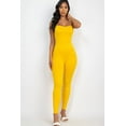 thumbnail image 6 of Open Back Bodycon Jumpsuit with Crossed Straps, 6 of 11