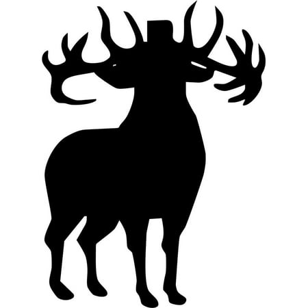 Bedroom Wall Art Ideas Deer / Buck Animal Picture Art Peel & Stick Bedroom Home Decor Vinyl Wall Decal Stickers Decoration Ideas 8 X 8 Inches ()