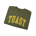thumbnail image 3 of Toast Sweatshirt Gifts Crew Neck Shirt Long Sleeve Unisex, 3 of 7