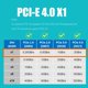 thumbnail image 3 of Adaptador M.2 NVMe a PCIe X1 GLORENDS PA09-X1 para SSD NVMe 2230/2242/2260/2280 M.2, 3 of 7