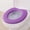 Purple, variant on Home Decor Toilet Seat Cushion Soft Cover Durable Warm Pad For Bathroom New Decorations Bedroom Purple