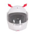 thumbnail image 2 of Alas para casco de moto rojas Adorno Kinlley, 2 of 7