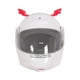 thumbnail image 2 of Alas para casco de moto rojas Adorno Kinlley, 2 of 7