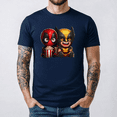 thumbnail image 1 of Deadpool et Wolverine comme les Enfants Aiment les Films T-shirt Unisexe H2005 07, 1 of 4