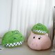 thumbnail image 3 of Almohada de peluche de dinosaurio Rex de gran tamaño, cojín trasero de cerdo rosa y jamón de animé, silla, sofá, peluches encantadores, decoración del hogar, regalo de Navidad, 3 of 5