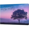thumbnail image 2 of Bedroom Wall Art Give it to God and Go to Sleep Sign Wall Decor Christian Canvas Prints Painting Purple Tree Bathroom Pictures Framed Artwork Gifts Home Decorations 16"x12", 2 of 6