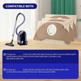 thumbnail image 4 of 20 Pcs Vacuum Cleaner Bags for WD2, Reusable Bags, for WD2 MV2 2.200 WD2250 A2004 A2054,6.904-322.0, 4 of 5