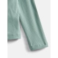 thumbnail image 3 of Wonder Nation Toddler Girls' Ribbed Cardigan with Long Sleeves, Sizes 18M-5T, 3 of 3