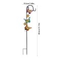 thumbnail image 3 of Usloyux Solar Butterfly Garden Stake Lights, Outdoor Waterproof LED Solar Powered Pathway Lights, Decorative Lawn Lighting for Yard Patio Landscape Decor, Metal Insect Garden Stakes, 3 of 6