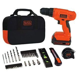 Black Decker 20V MAX Lithium DrillDriver 68 Piece Project Kit With Carrying  Case Multicolor - Office Depot
