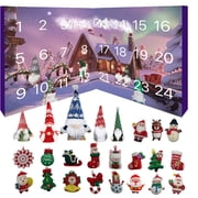 2024 Calendar 24 Days Countdown Calendar With Collectible Dolls For Kids Adults Timers Days until I Do Cute Timer Digital Baby Count down Clock Exercise Timer Timing Set Clock Lights Battery Operated