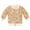 Gold, variant on SELONE Gold Sequin Jacket Kids Zipper Solid Long Sleeve Fall Winter Outwear Black XL