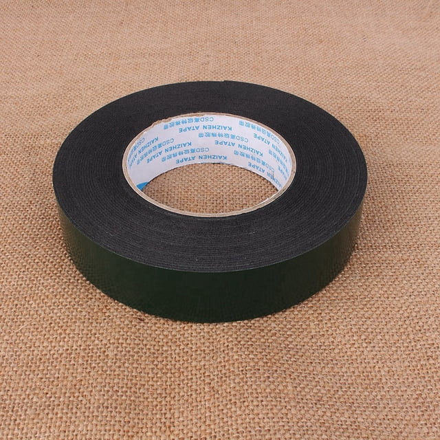 Rollo de espuma adhesiva de doble cara de PE superfuerte e impermeable de 10 m para coche