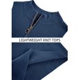 thumbnail image 5 of Womens Sleeveless Zipper Knit Crop Tops Short Knit Sweater Tops, 5 of 6